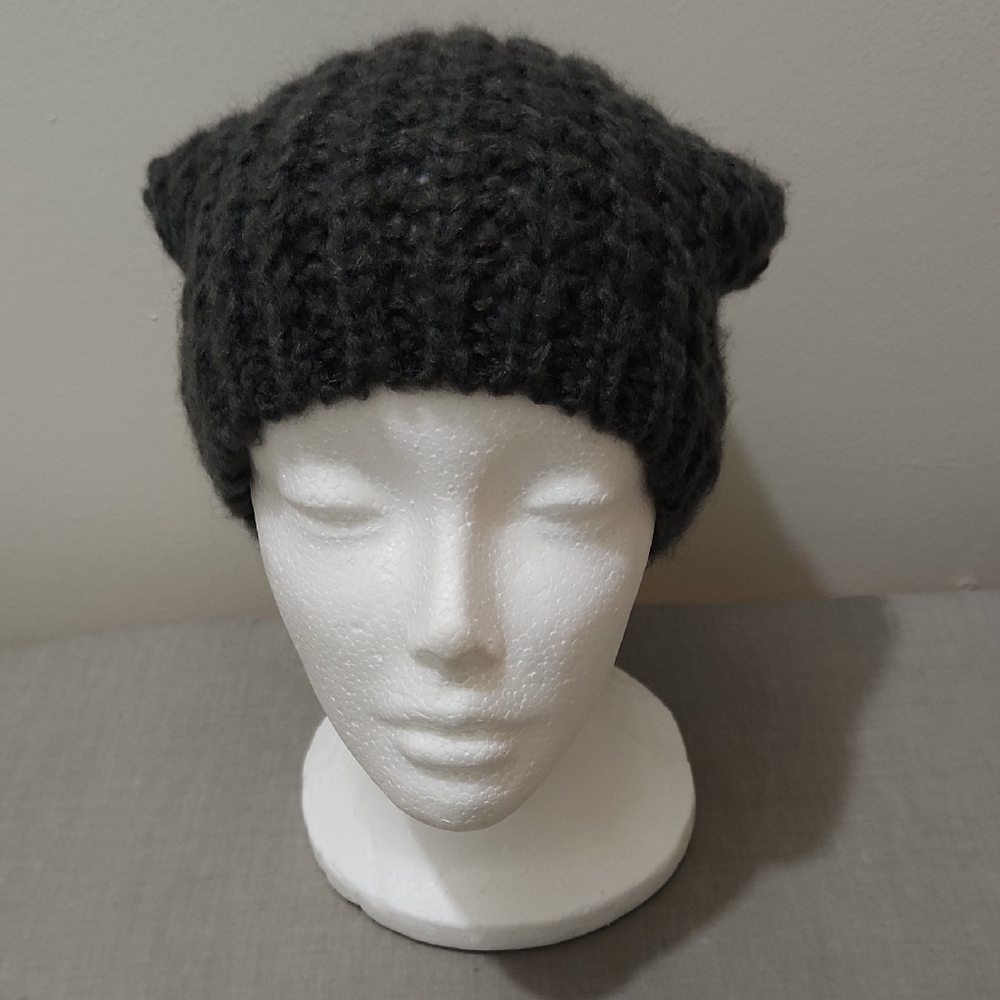 Chunky Beanie in Grey O/S